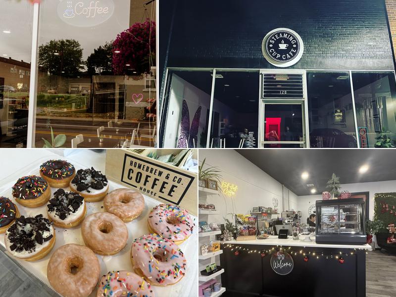 Steaming cup cafe 128 Washington St, Ravenswood