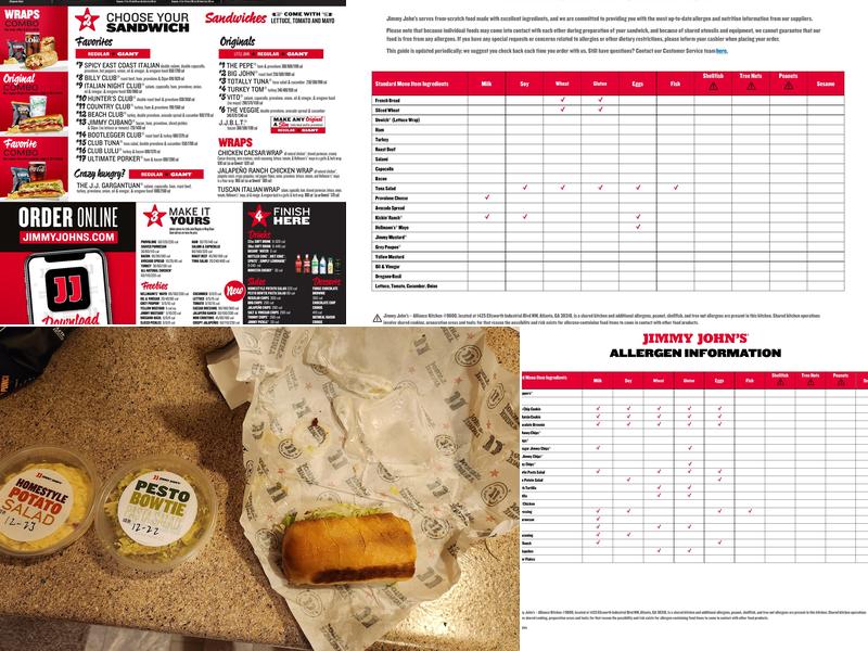 Jimmy John's Menu