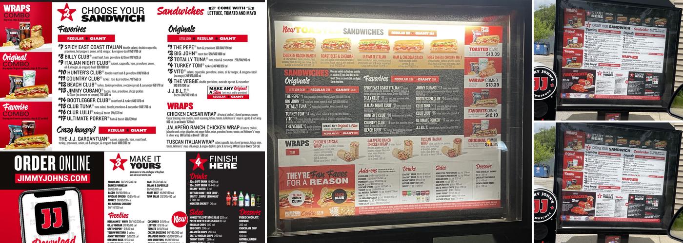 Jimmy John's Menu