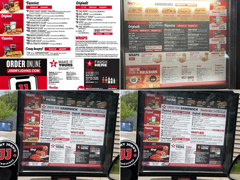 Jimmy John's Menu