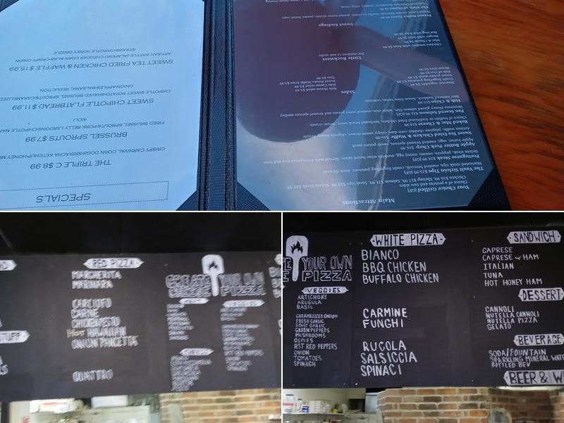 Saenz Cafe Menu