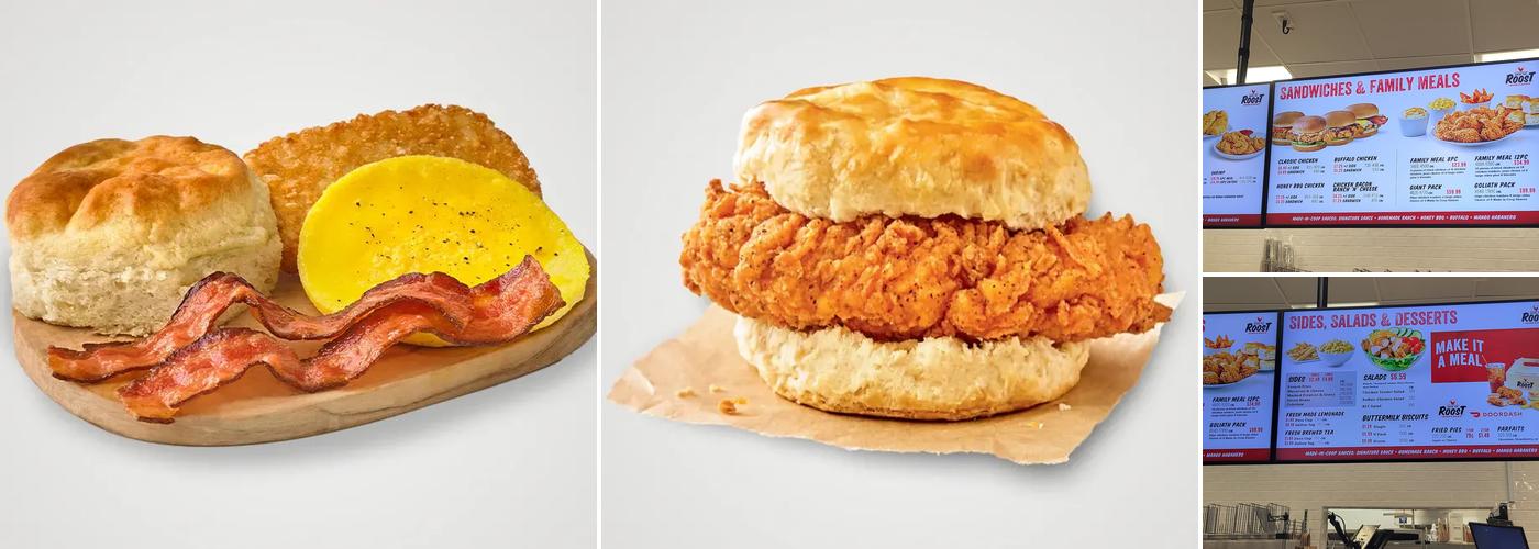 Raise The Roost Menu