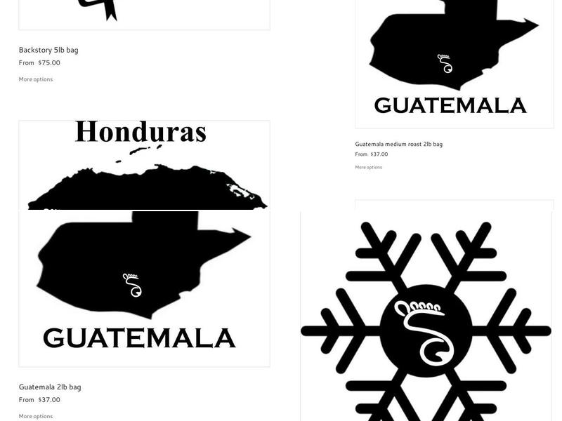 Stomp-N-Grounds Craft Coffees Menu