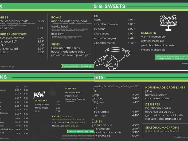 Steepd Menu