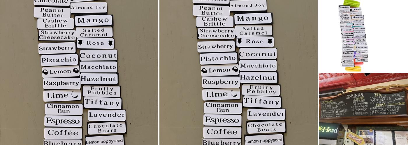 Badin Coffee Menu