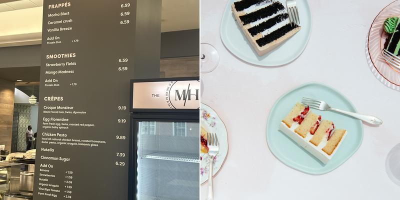 Mad Hatter's Cafe Menu