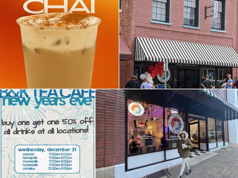 B&K Tea Cafe 17 Union St N, Concord