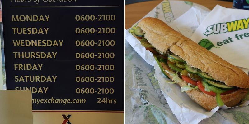 Subway 238 California Avenue Bldg. 209, Fort Hunter Liggett