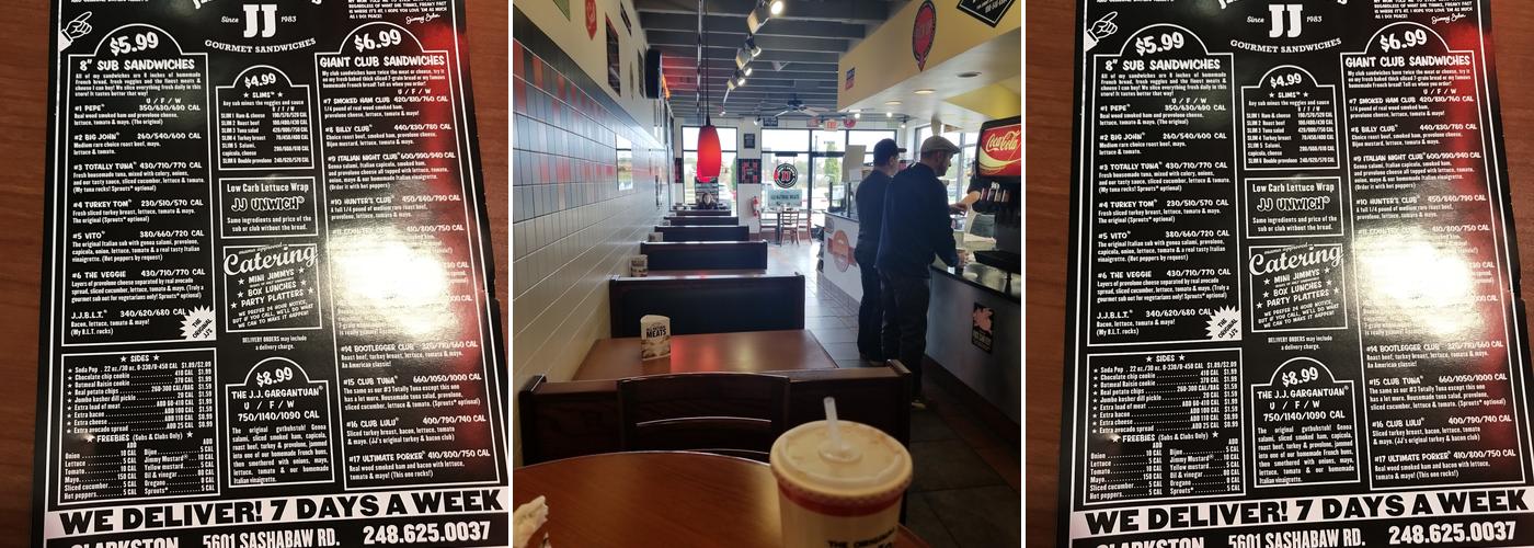 Jimmy John's Menu