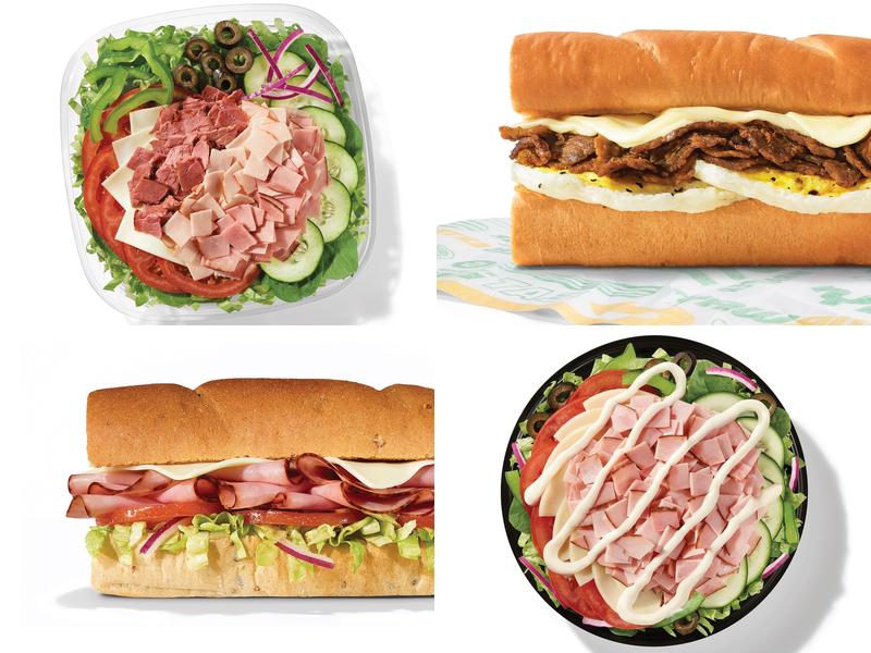 Subway Menu