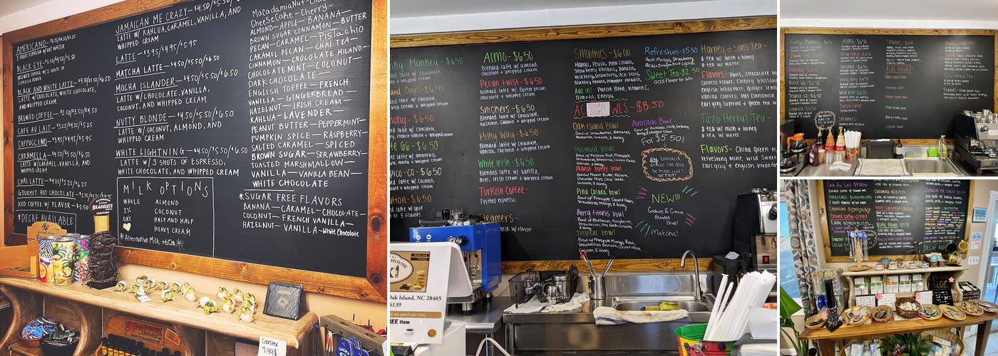 Oki Coffee House Menu