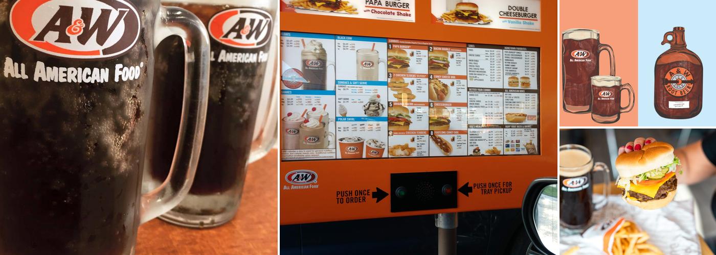 A&W Restaurant Menu