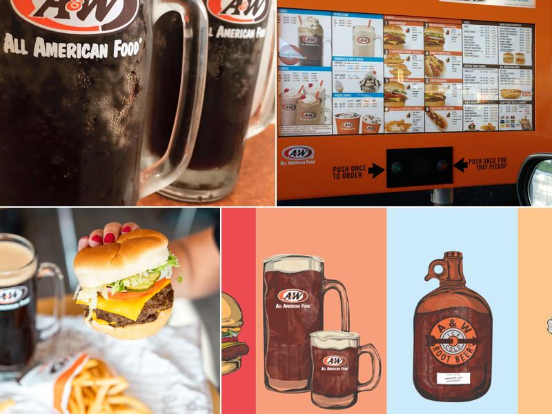 A&W Restaurant Menu