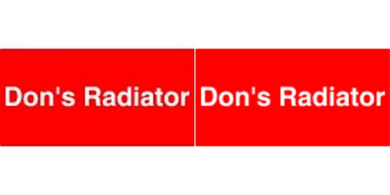 Don's Radiator