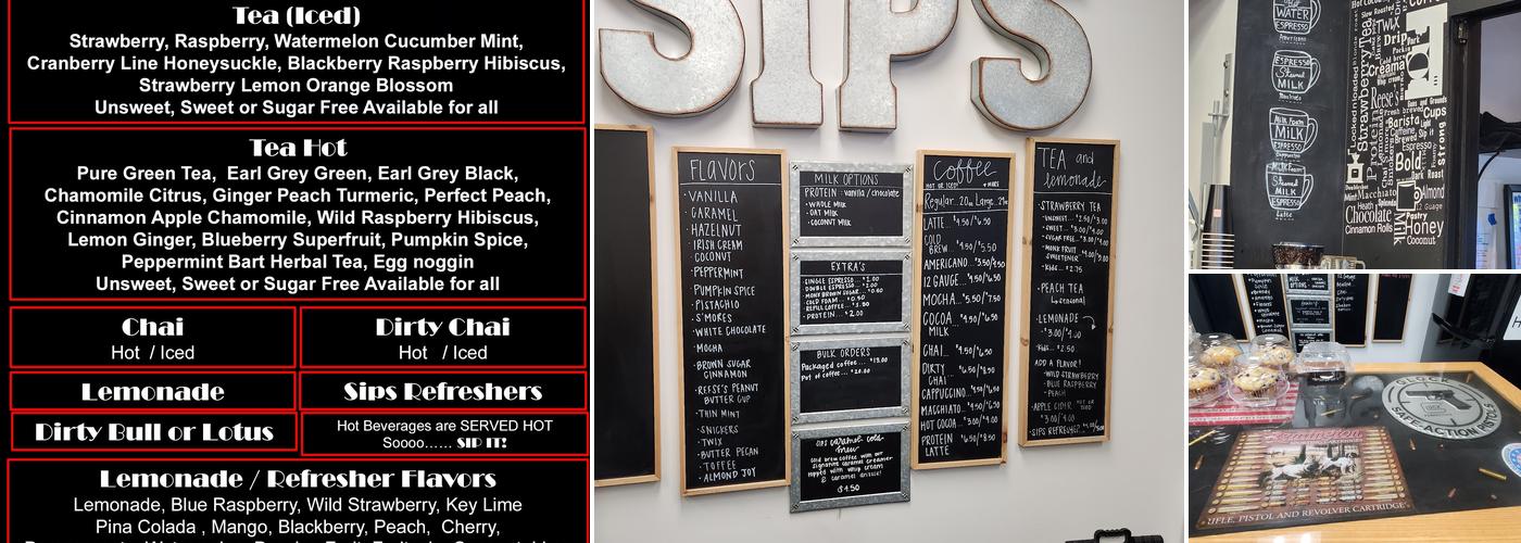 Sipsetc. Menu