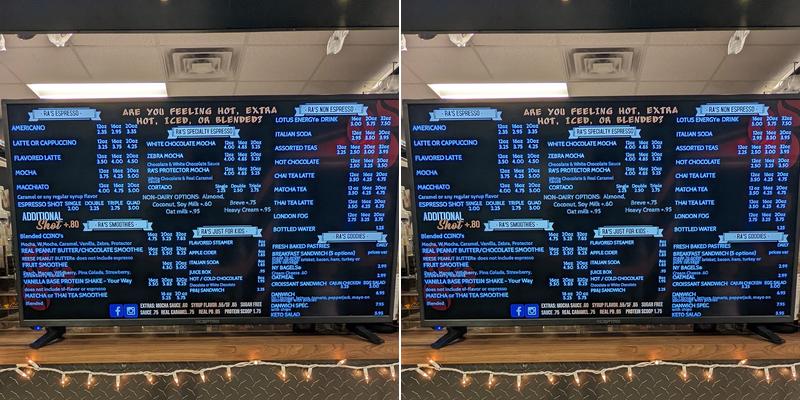 Ra Coffee Company Menu