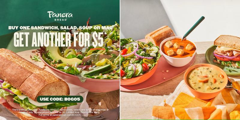 Panera Bread Menu
