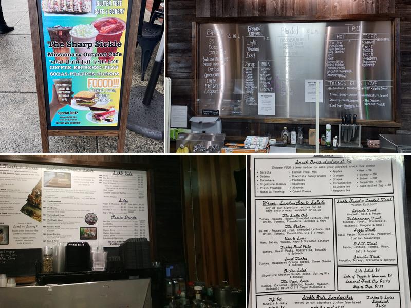 The Sharp Sickle Menu