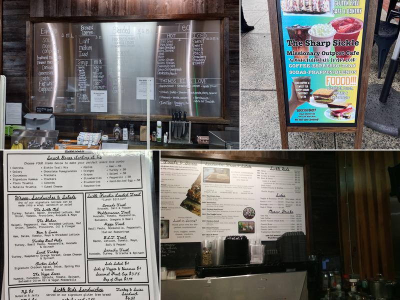 The Sharp Sickle Menu