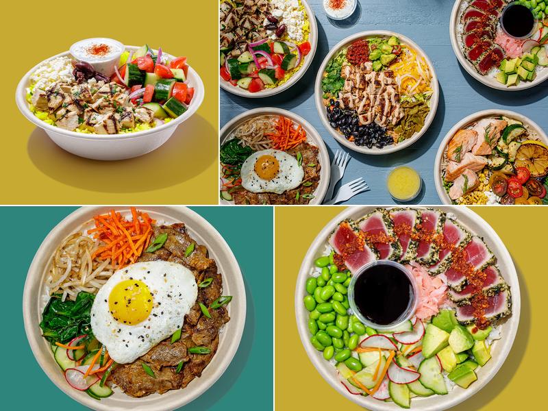 Roadtrip Bowls Made by Lazy Dog