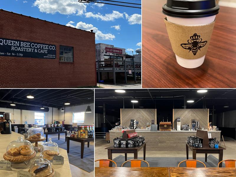 Queen Bee Coffee Co. 45 N Kimbell St Suite B, Forsyth