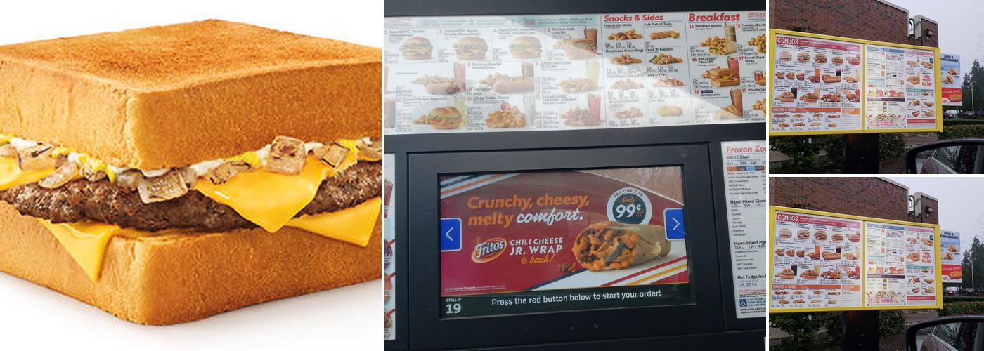 Sonic Drive-In Menu