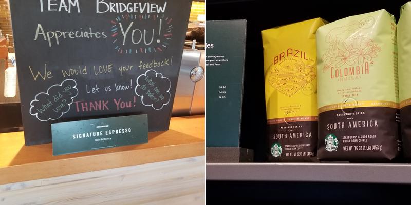 Starbucks Menu