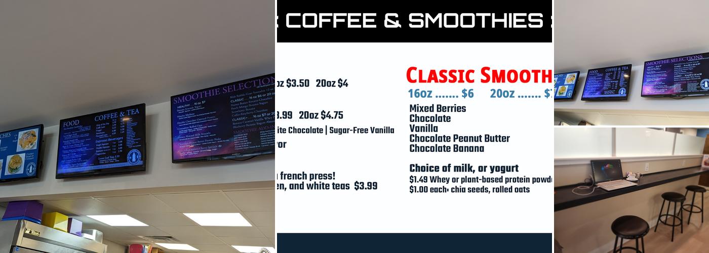 Space Coast Cafe Coffee & Smoothies Menu