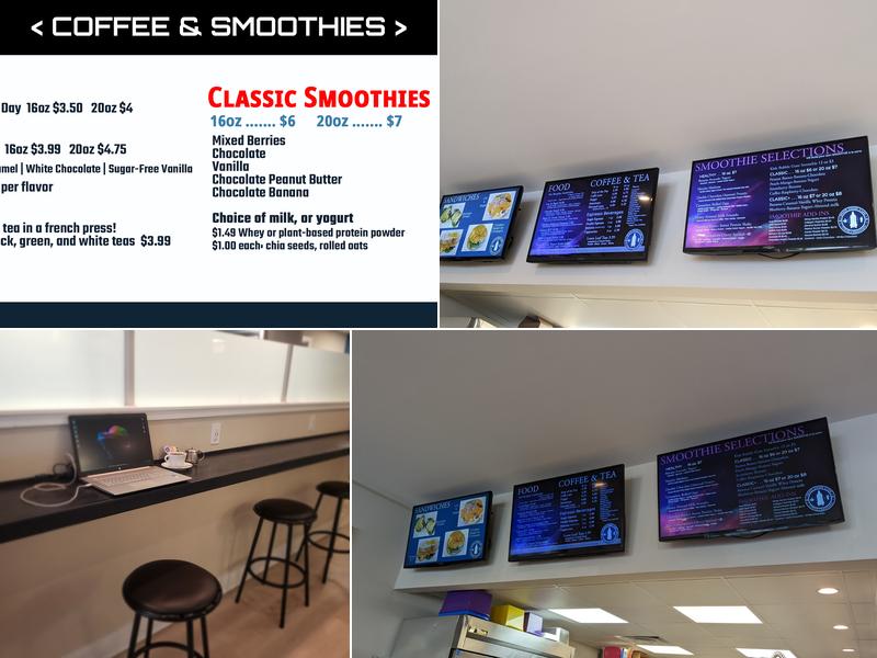 Space Coast Cafe Coffee & Smoothies Menu