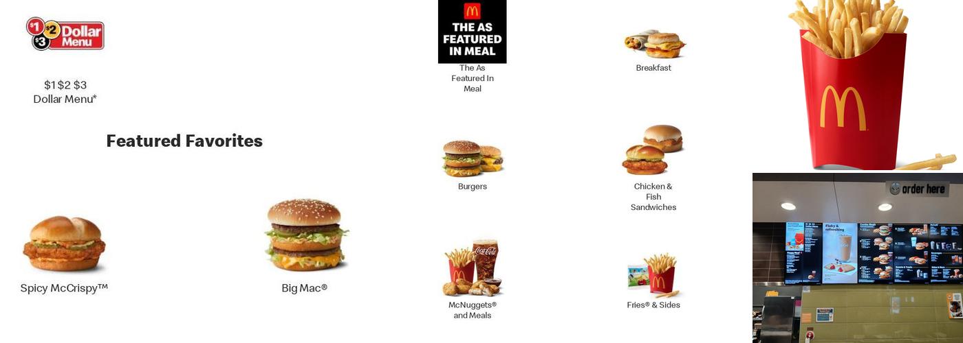 McDonald's Menu