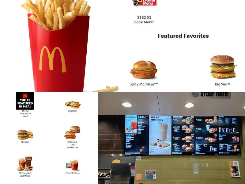 McDonald's Menu