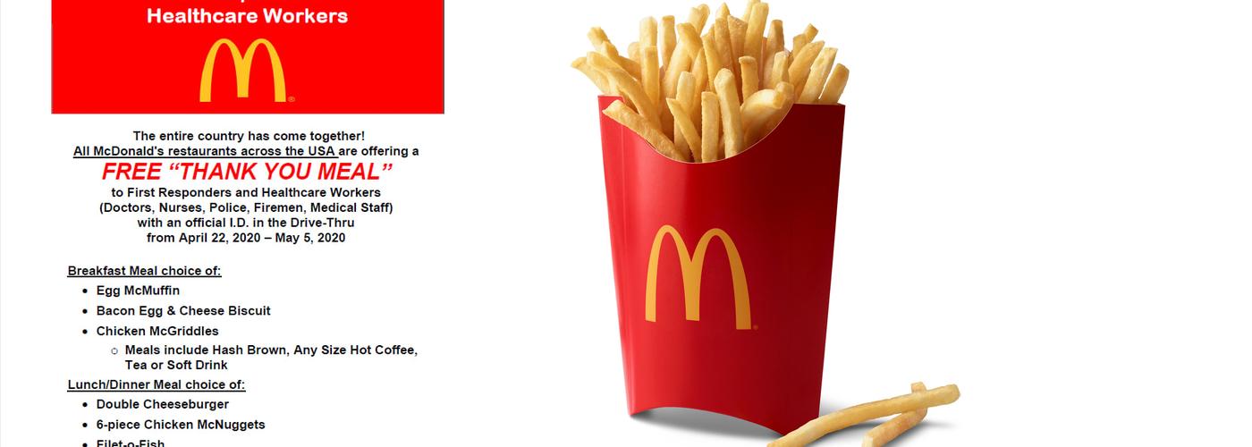 McDonald's Menu