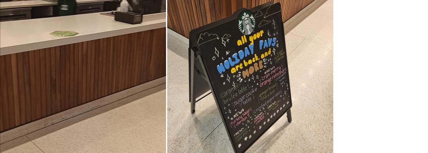 Starbucks Menu