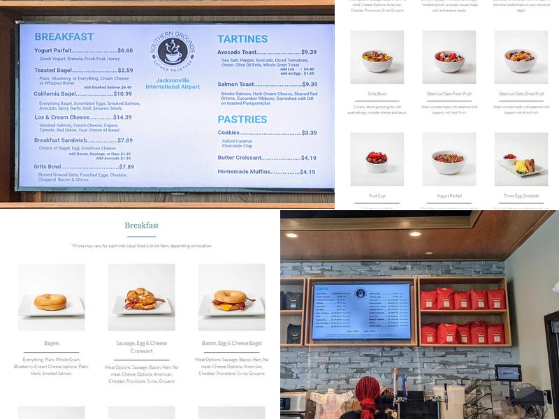 Southern Grounds & Co Menu