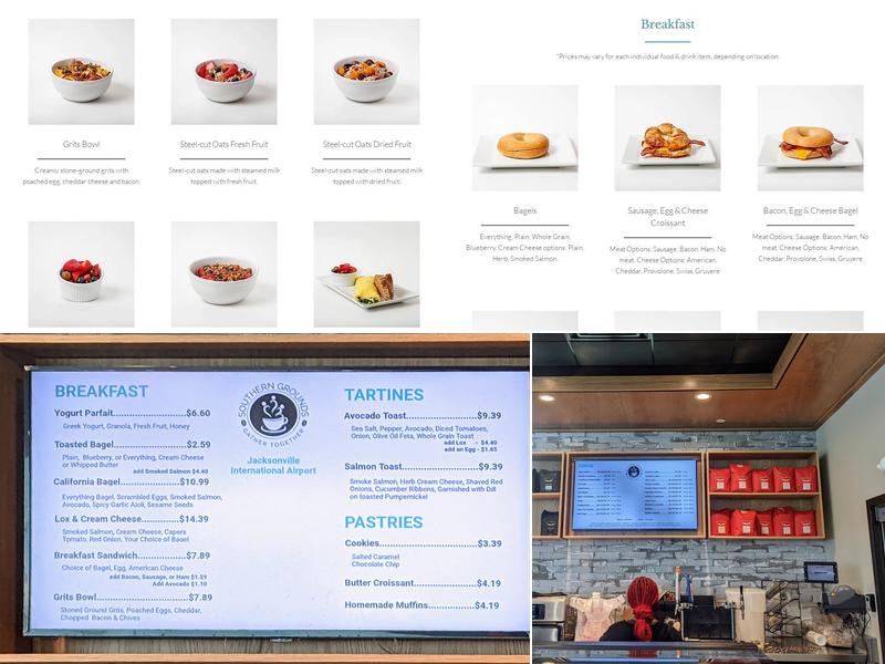Southern Grounds & Co Menu