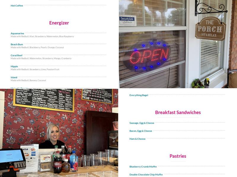 Graceful Rays Coffee Menu