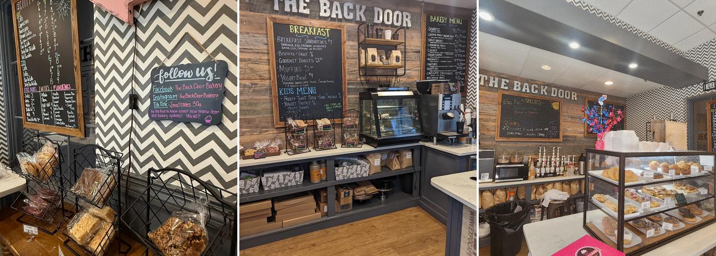 The Back Door Bakery Menu