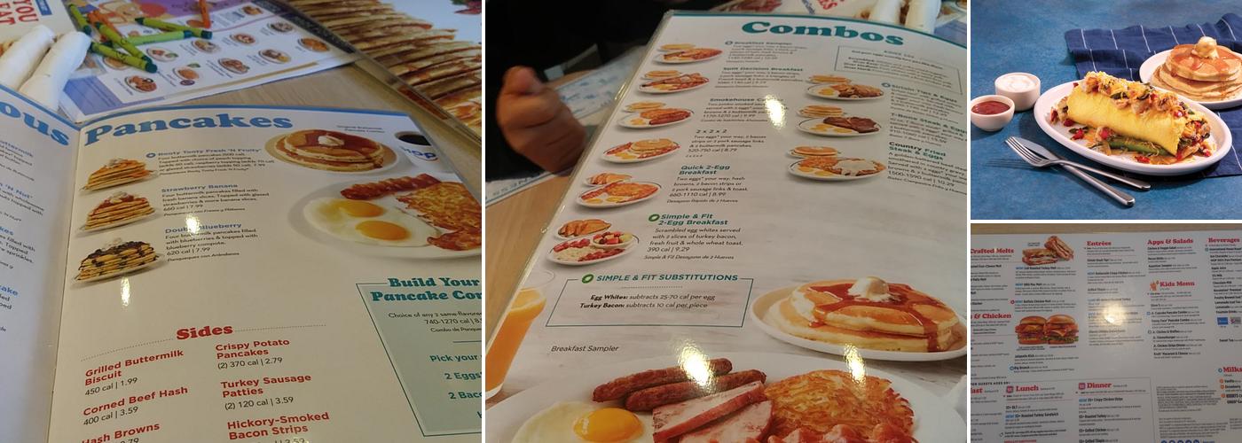 IHOP Menu
