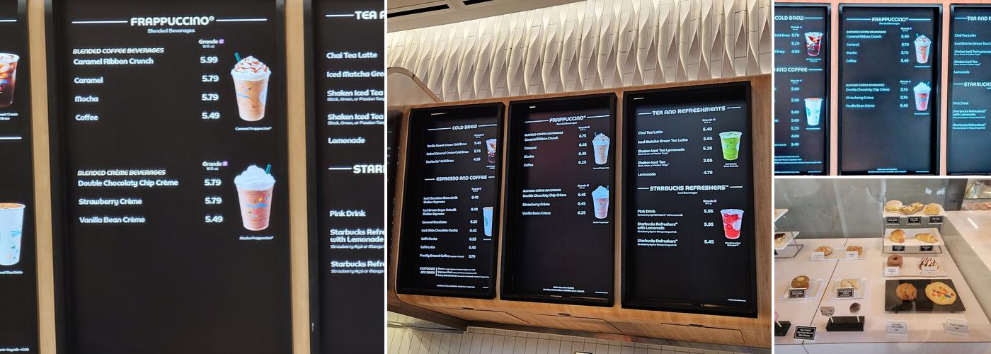 Starbucks Menu