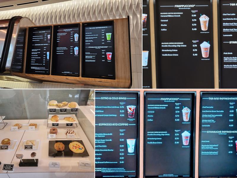 Starbucks Menu