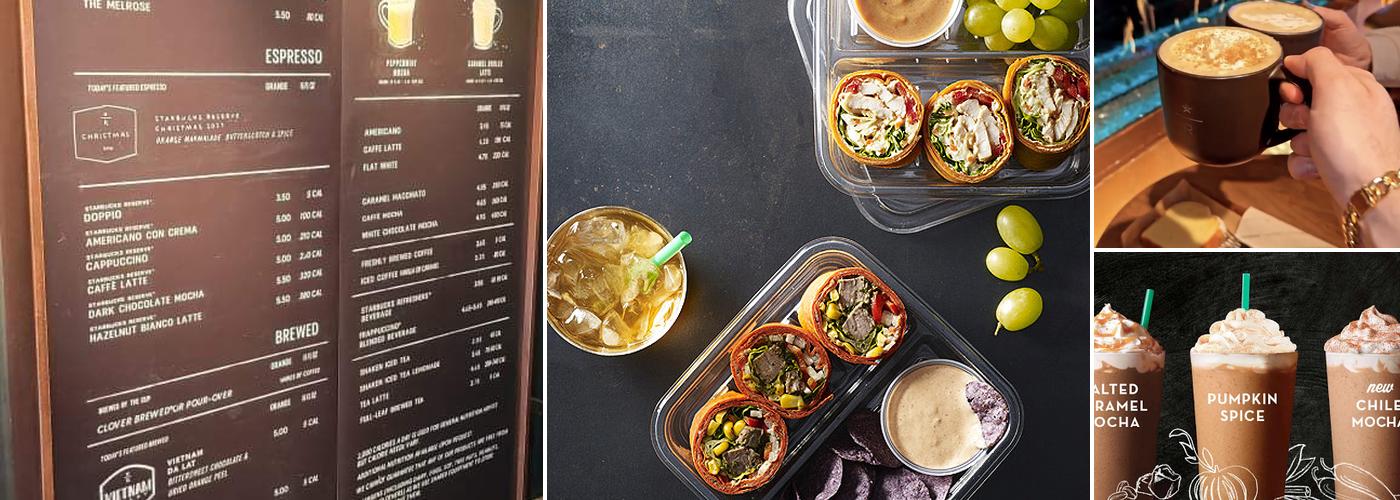 Starbucks Menu