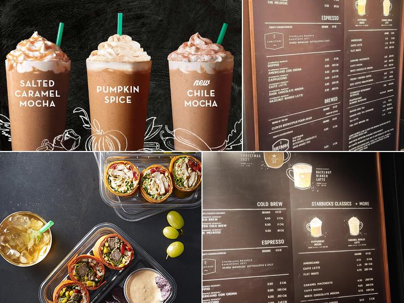Starbucks Menu