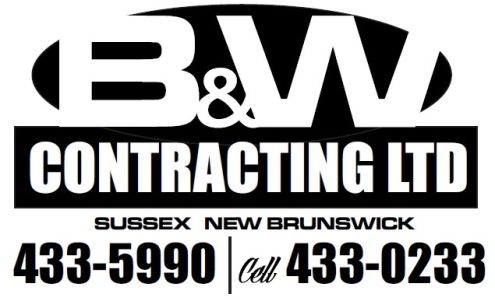 B & W Contracting Ltd. 1 Queen St, Sussex New Brunswick E4E 3W4
