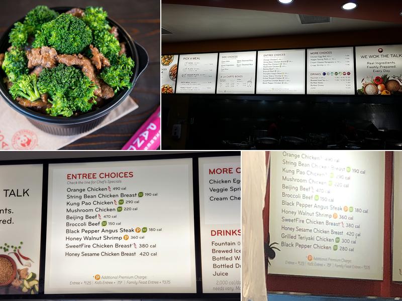 Panda Express Menu
