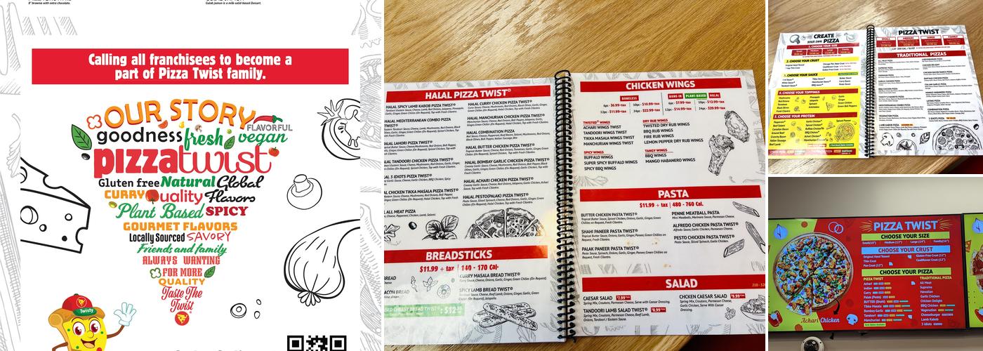 Pizza Twist Menu