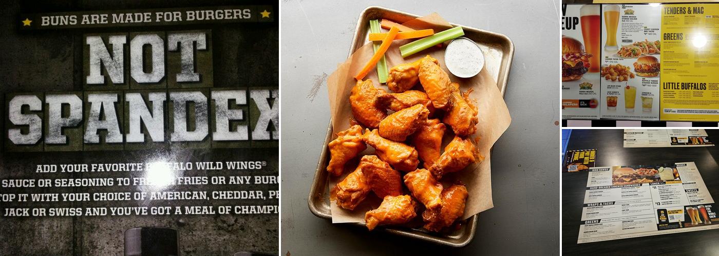 Buffalo Wild Wings Menu