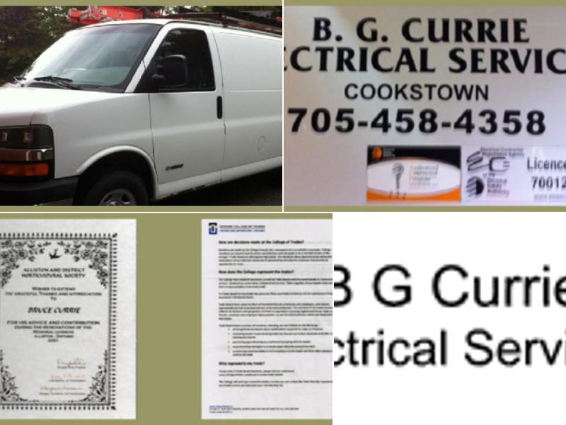 B G Currie Electrical Services