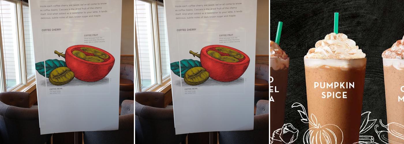 Starbucks Menu