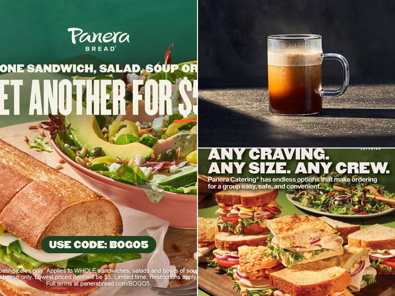 Panera Bread Menu