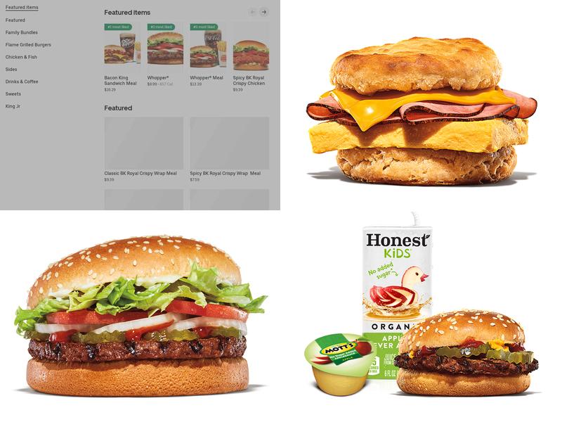 Burger King Menu